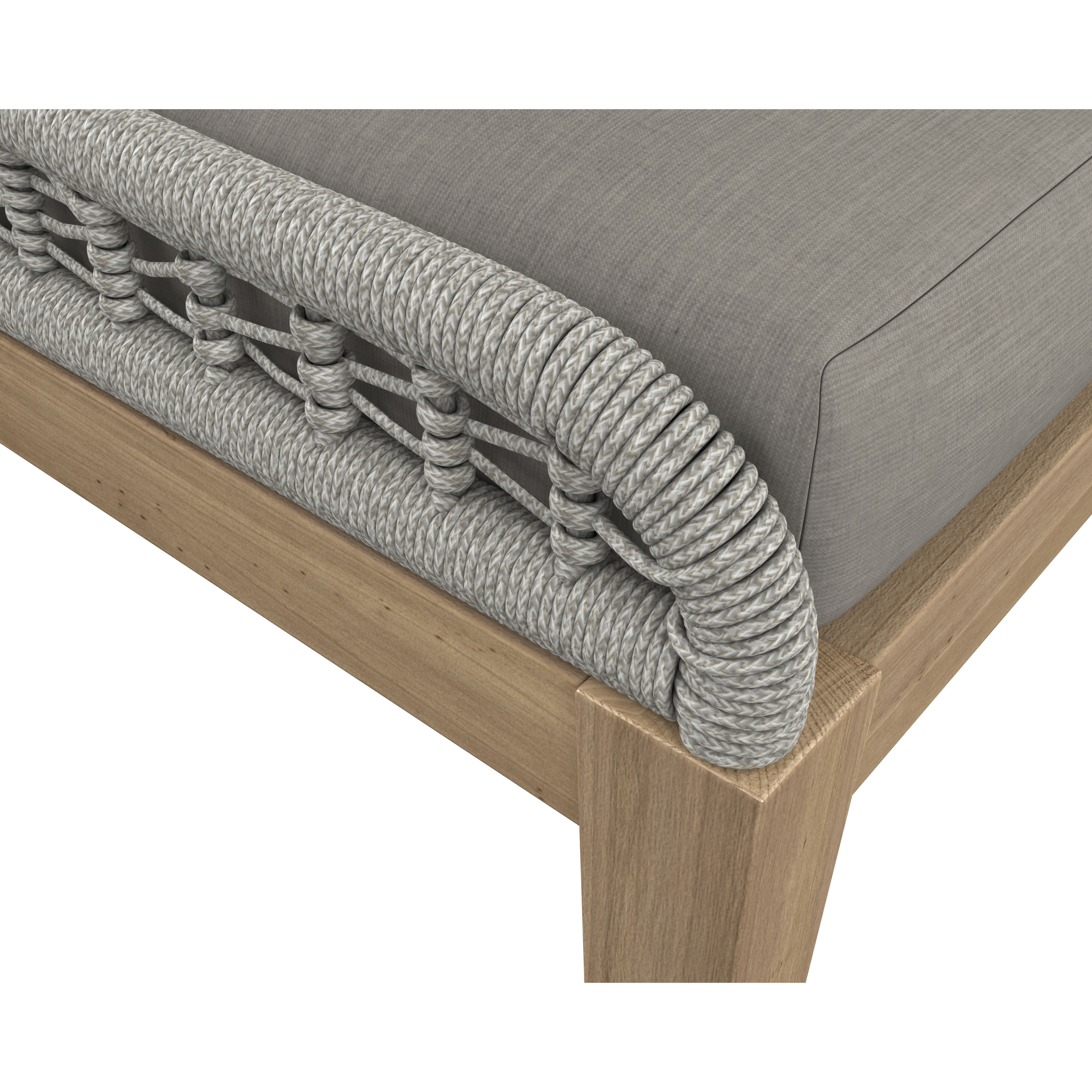 Sorrento Natural / Palazzo Taupe Outdoor Dining Chair